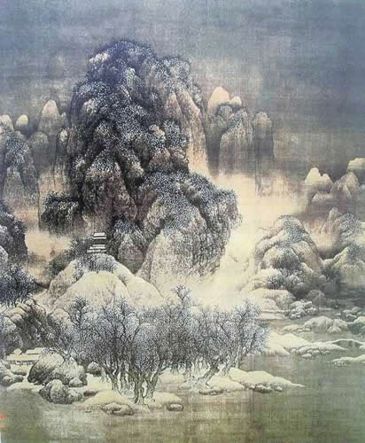 Forest with Snow by Fan Kuan