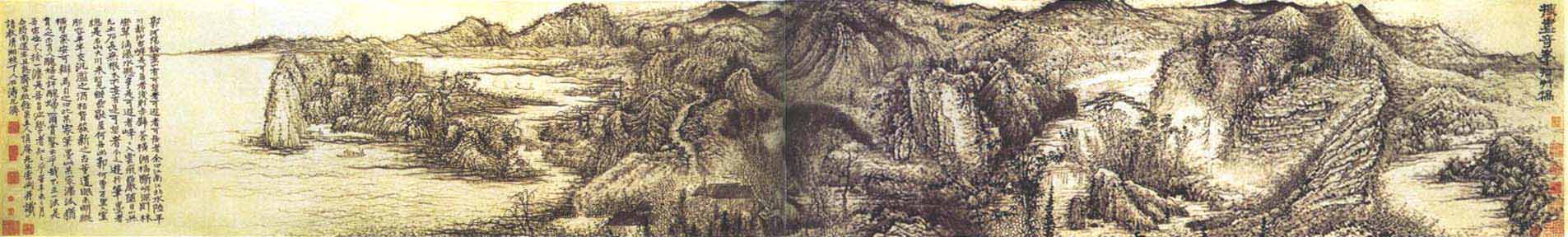 Sketch of Sceneries, Shi Tao